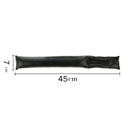 2 PCS Leather Car Seat Gap Filler, Size: 45x7x4.5cm