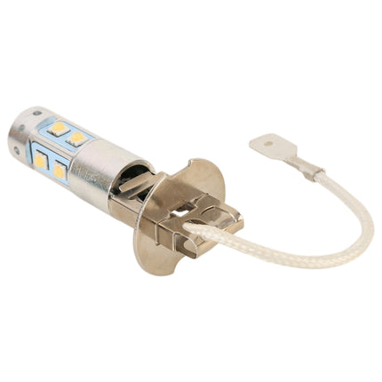 H3 50W 600LM 5500K  White Light 10 SMD-2828-LEDs Car Foglight , Constant Current , DC12-24V, H3
