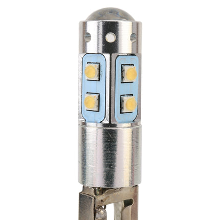 H3 50W 600LM 5500K  White Light 10 SMD-2828-LEDs Car Foglight , Constant Current , DC12-24V, H3