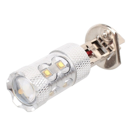 H1 50W 750LM 6500K White Light 10-3535-LEDs Car Foglight , Constant Current , DC12-24V