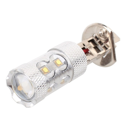 H1 50W 750LM 6500K White Light 10-3535-LEDs Car Foglight , Constant Current , DC12-24V, H1
