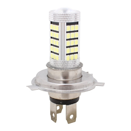 2 PCS H4 12.6W 630LM 6500K White Light 2835 SMD 66 LED Car Fog Light, DC12V, H4