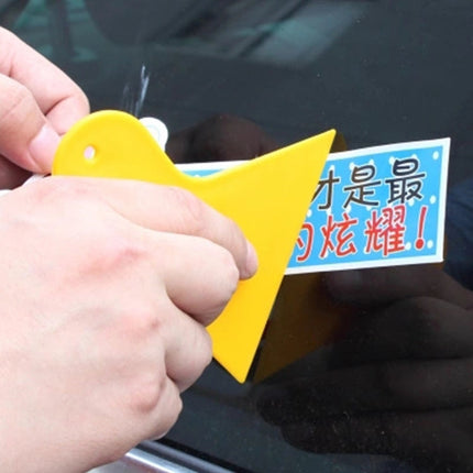 KANEED 10 PCS Car Window Wrapping Film Scraper Thickening Car Sticker Tool, Size: 11cm x 9.5cm, Film Scraper, US Stock Film Scraper, UK Stock Film Scraper