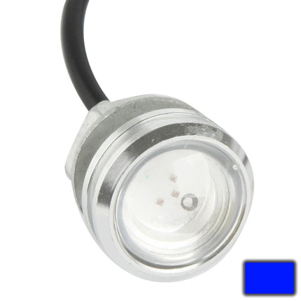 3W Waterproof Eagle Eye Light LED Light for Vehicles, Cable Length: 60cm, Warm White, 蓝光, Red