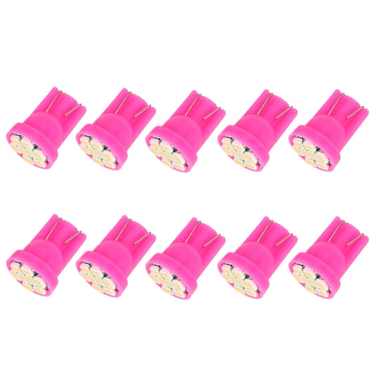 10 PCS T10 8 LED Car Signal Light Bulb