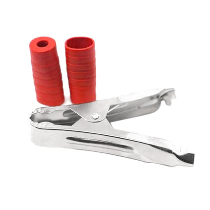 100A Car Battery Terminal Alligator Crocodile Clamp Clip (Pair), 100A L-05