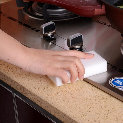 Magic Nanometer Cleaning Sponge with Strong Decontamination, Size: 10cm x 6cm x 2cm, Nanometer Cleaning Sponge