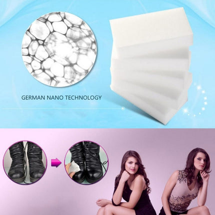 Magic Nanometer Cleaning Sponge with Strong Decontamination, Size: 10cm x 6cm x 2cm, Nanometer Cleaning Sponge