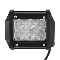 18W  6 LED White Light Floodlight Engineering Lamp / Waterproof IP67 SUVs Light, DC 10-30V