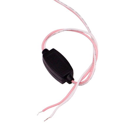 80mm 5W 180LM Angel Eyes Circles Car Headlight COB LED Lights for Vehicles, DC 12-24V