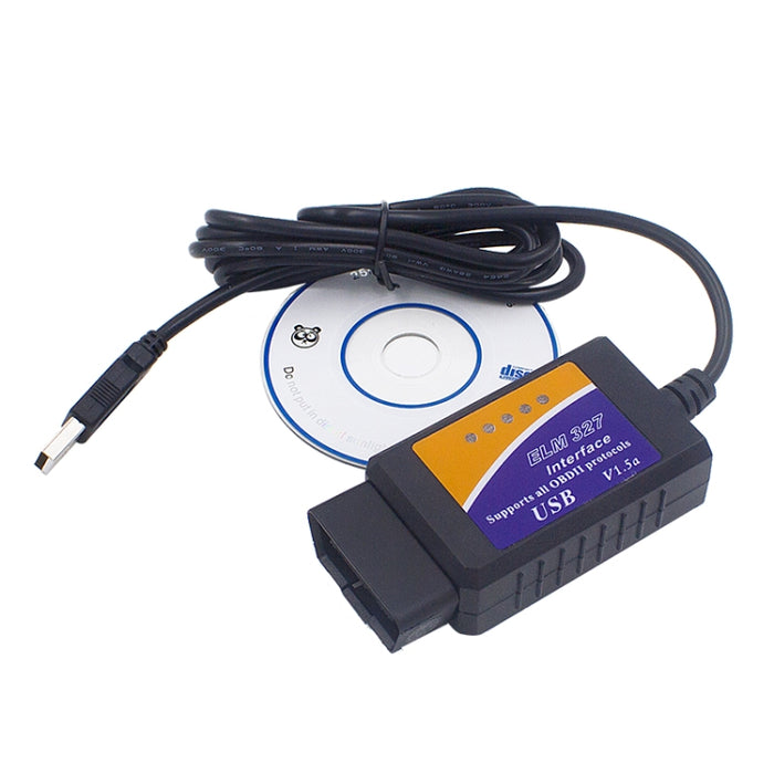 ELM327 Interface USB V1.5 OBDII Auto Diagnostic Scanner Tool, ELM327 V1.4