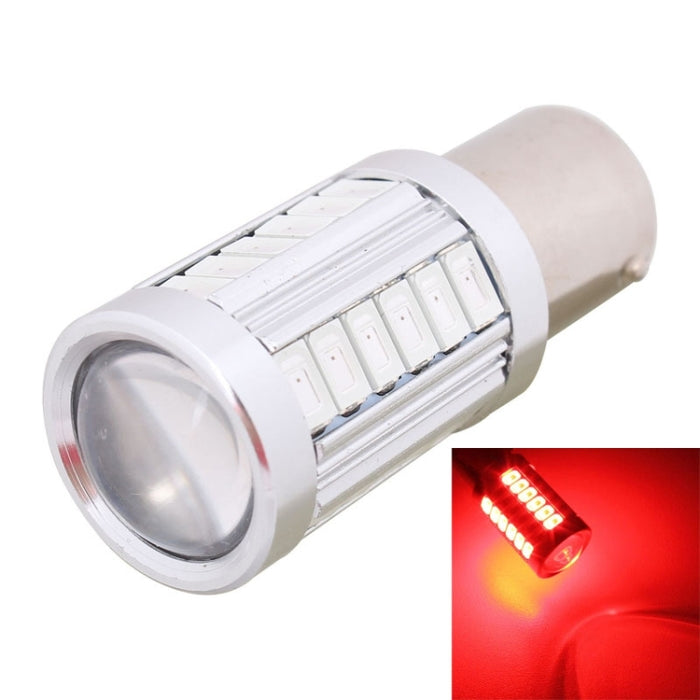 2PCS 1156/BA15S 16.5W 1155LM 630-660nm 33 LED SMD 5630 Red Light Car Brake Light Lamp Bulb for Vehicles , DC12V, 1156 Red Light, 1156 Yellow Light