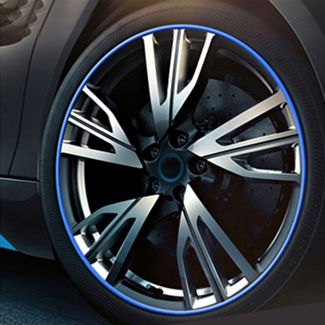 Universal Decorative Scratchproof Stickup 8M Flexible Car Wheel Hub TRIM Mouldings Decoration Strip