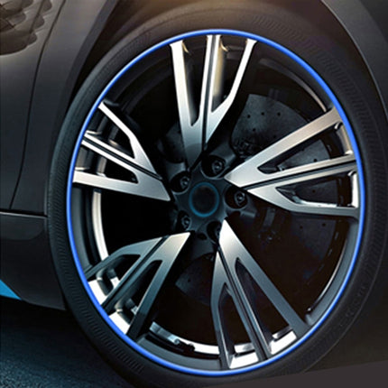 Universal Decorative Scratchproof Stickup 8M Flexible Car Wheel Hub TRIM Mouldings Decoration Strip