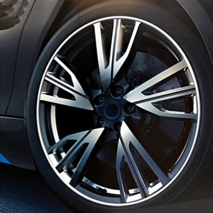 Universal Decorative Scratchproof Stickup 8M Flexible Car Wheel Hub TRIM Mouldings Decoration Strip