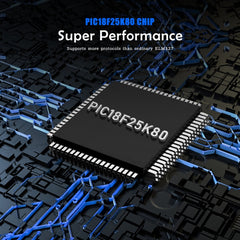 HH OBD ELM327 OBDII V1.5 Bluetooth Advanced Scan Tool Wireless Fuel Speed Diagnostic Tool, ELM327