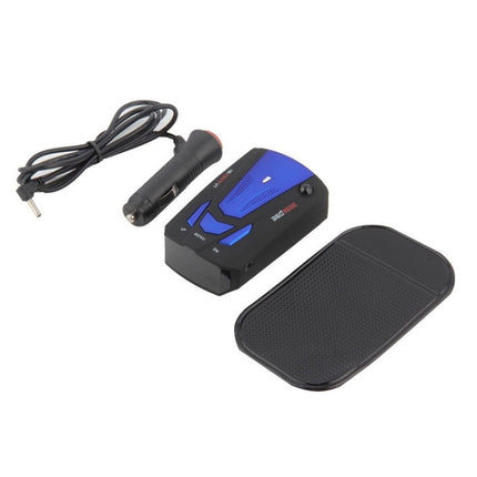 V7 Car Anti-Police Radar Detector 360 Protection Defense Laser Detection, Built-in Russian & English Voice Broadcast, V7 (Dark Blue), V7 (Black)