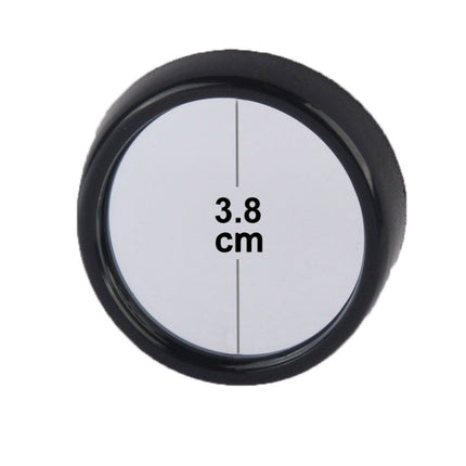 2 PCS 3R11 Car Rear View Mirror Wide Angle Mirror Side Mirror, 360 Degree Rotation Adjustable, 3R-011(Black), 3R-011