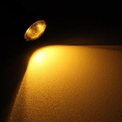 2 PCS  22.5mm 2W 200LM White + Yellow Light 4 LED SMD 5630 Eagle Eye Car Steering Light Daytime Running Light