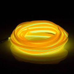 Waterproof Flat Flexible Car Strip Light with Driver for Car Decoration, Length: 5m