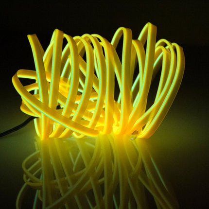 Waterproof Flat Flexible Car Strip Light with Driver for Car Decoration, Length: 5m, 5M