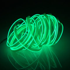 Waterproof Flat Flexible Car Strip Light with Driver for Car Decoration, Length: 5m