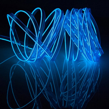 Waterproof Flat Flexible Car Strip Light with Driver for Car Decoration, Length: 5m, 5M