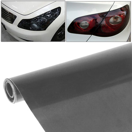 Protective Decoration Flash Point Car Light Membrane /Lamp Sticker, Size: 195cm x 30cm, Grey Black, Dark Black, Baby Blue, Fluorescent Green, Pink, Crystal Green, Matte Black, Dark Blue