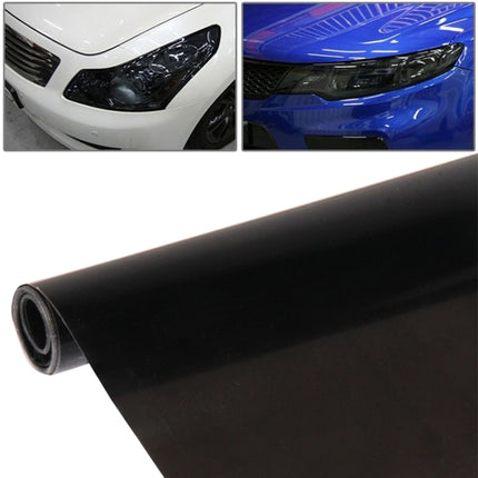 Protective Decoration Flash Point Car Light Membrane /Lamp Sticker, Size: 195cm x 30cm, Grey Black, Dark Black, Baby Blue, Fluorescent Green, Pink, Crystal Green, Matte Black, Dark Blue