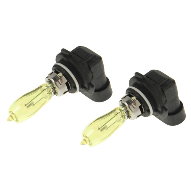2 X 9006 HOD Halogen Bulbs 12V 100W 2400 LM 3500K Yellow Light Headlights, 9006