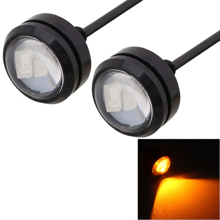 2 PCS 22.5mm 1.5W 150LM Ice Blue Light 3 LED SMD 5630 Spotlight Eagle Eye Light Daytime Running Light for Vehicles, S-CMS-3700B, S-CMS-3700F, S-CMS-3700G, S-CMS-3700L, S-CMS-3700R, S-CMS-3700W, S-CMS-3700Y