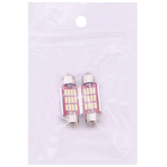2 PCS 36mm 3.5W 180LM White Light 12 LED SMD 4014 CANBUS License Plate Reading Lights Car Light Bulb