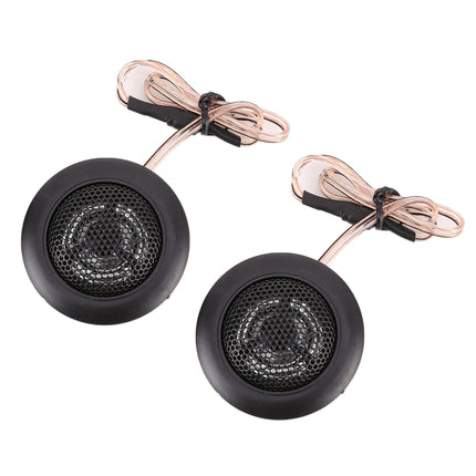 2 PCS 500W High Efficiency Mini Dome Tweeter Speakers for Car Audio System