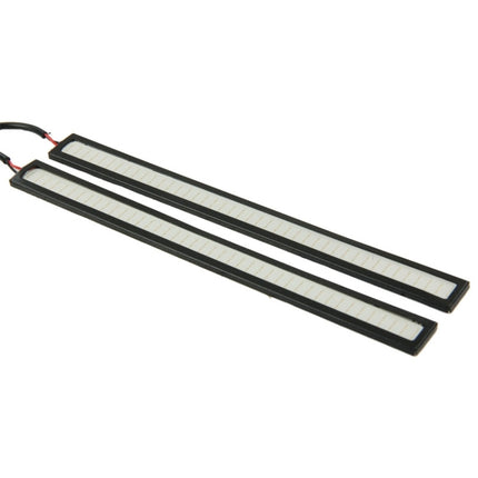 2 PCS 6W*2 DRL LED Light Bar Car Light Source Waterproof Daytime Running Lights, DC 12V