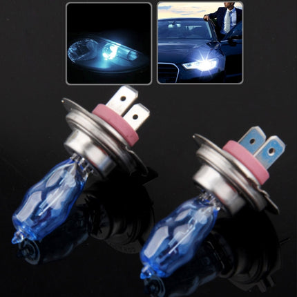 Halogen Bulb, Super White Car Headlight Bulb, 12 V / 100W, 6000K 2400 LM  (Pair), HOD H7, HOD 9005, HOD H11, HOD H4, HOD 9006, HOD H1, HOD H3