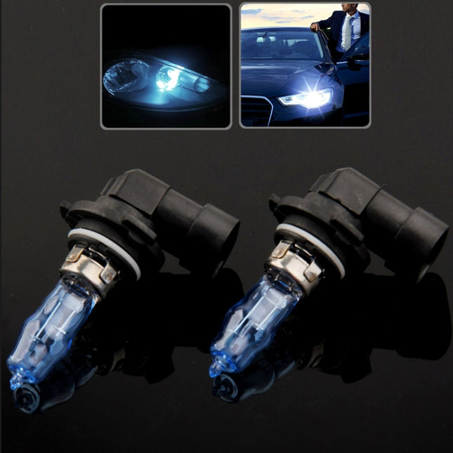 Halogen Bulb, Super White Car Headlight Bulb, 12 V / 100W, 6000K 2400 LM  (Pair), HOD H7, HOD 9005, HOD H11, HOD H4, HOD 9006, HOD H1, HOD H3