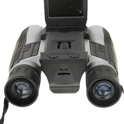 2.0 inch TFT LCD 5MP 12 x 32 Zoom Telescope Binocular Digital Camera, 12X32 2.0 inch LCD