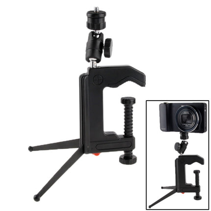 Portable Multi-Function Folding Clamp Tripod for Mini Card Digital Camera