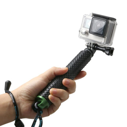 Handheld 49cm Extendable Pole Monopod with Screw for DJI, Insta360, GoPro and Other Action Cameras, Max Length: 49cm(Silver), Max Length: 49cm(Red), Max Length: 49cm(Blue), Max Length: 49cm(Gold), Max Length: 49cm(Green), Max Length: 49cm(Orange)