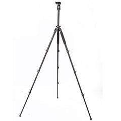 Triopo C-158+KJ-1 Adjustable Portable Aluminum Alloy Tripod, C-158+KJ-1 (Black)