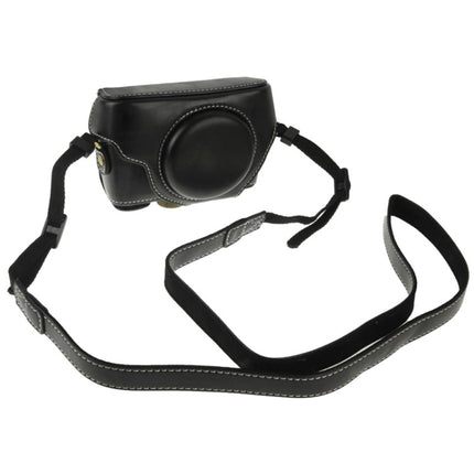Retro Style PU Leather Camera Case Bag with Strap for Sony RX100 M3 / M4 / M5