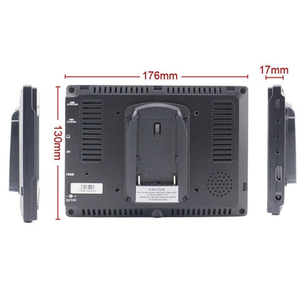 FEELWORLD FW-759 7 inch Slim Design 1280 x 800 Camera Field Monitor HDMI 1080P