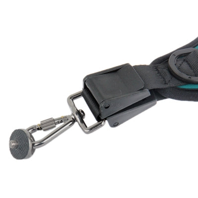 Anti-Slip Elastic Neoprene Quick Sling Strap for Camera, Deep Green, Gray