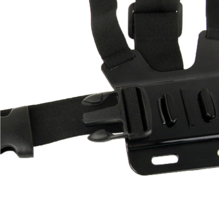 Extreme Sport Front Chest Elastic Belt Shoulder Strap Mount Holder for GoPro, Insta360, DJI and Other Action Cameras