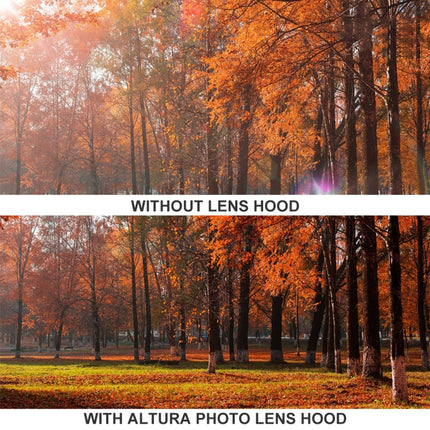 52mm Lens Hood for Cameras(Screw Mount)