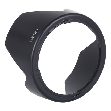 EW-78D Lens Hood Shade for Canon EF 28-200mm f/3.5-5.6 USM, EF 28-200mm f/3.5-5.6 IS Lens