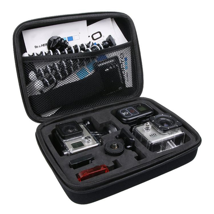 Shockproof Portable Storage Bag for GoPro, Insta360, DJI and Other Action Cameras, Size: 22.5cm x 16cm x 6cm