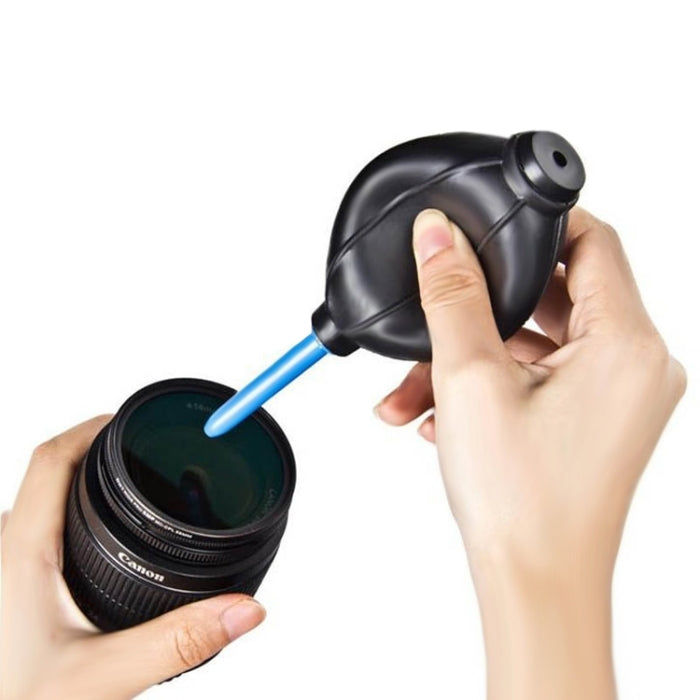 Rubber mini Air Dust Blower Cleaner for Mobile Phone / Computer / Digital Cameras, Watches and other Precision Equipment, Air Dust Blower Black