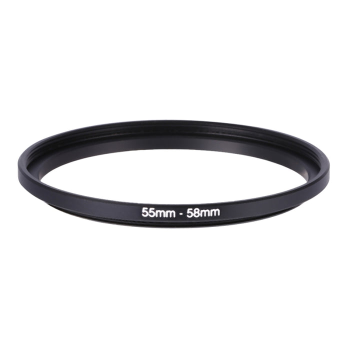 55mm-58mm Lens Stepping Ring, 55mm-58mm
