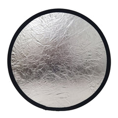 2 in 1 (Gold / Silver) Folding Reflector Board (60cm), 60cm 2 in 1